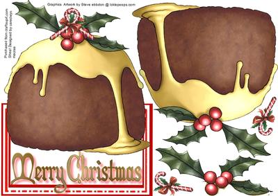 Over the Edge Yummee Christmas Pudding 