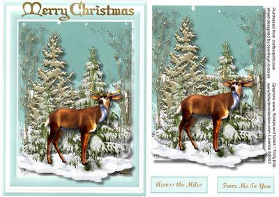 The Stag in the Snow 