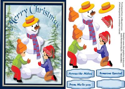 Little Children and the Snowman 