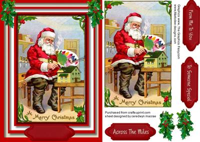 Santa at the Workshop