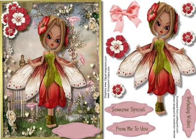 Beautiful Strawberry Fairy