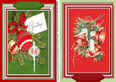 Two Lovely Christmas Toppers 