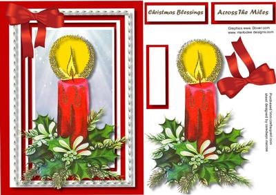 Christmas Candle Burning Bright