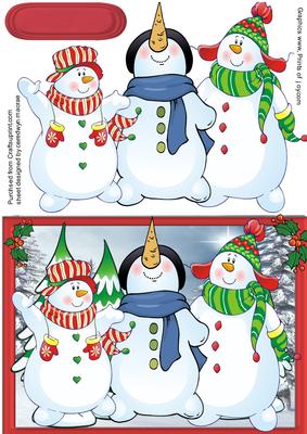 The Three Singing Snowmen 