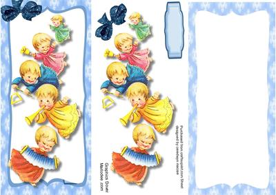 D.l. Christmas Angels at Play 