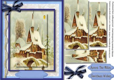 Lovely Christmas Church in Pyramid 