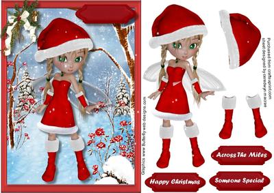 Lovely Christmas December Fairy