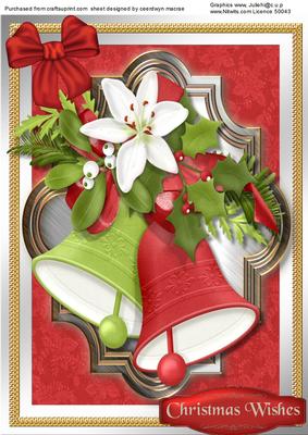 A4 Christmas Bells for Someone Special