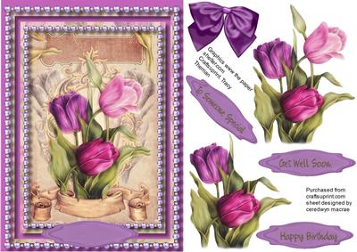Lovely Tulips and Pearls