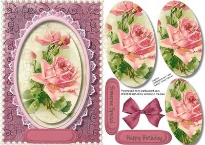 Beautiful Shaapy Chic Pink Roses in Pyramid