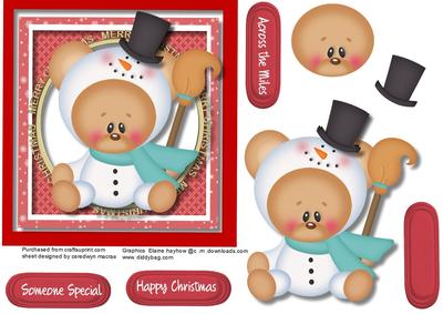 Cute Bear of Christmas 