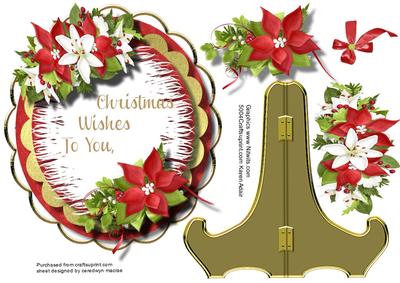 Lovely Plate, Christmas Wishes to You