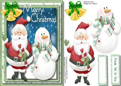 Santa and the Snowman