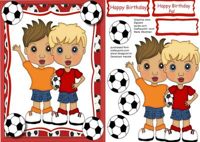 Football Pals Forever, ( Red)