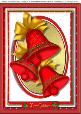 A4 Beautiful Bells of Christmas