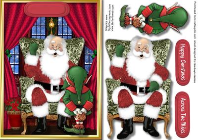 Oh Deasr ? Little Elfs in Trouble with Santa 