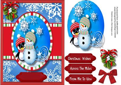 Little Penquin and the Snowman 