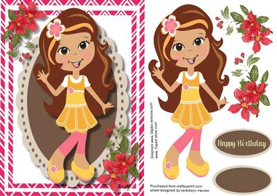 Little Strawberry Girl Ella 
