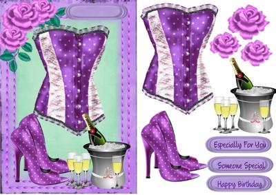 Lovely Ladies Bask and Shoes in Lilac