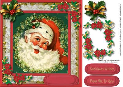 8x8 Ho, Ho, Ho, Santa's Here