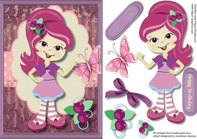Little Strawberry Girl Milly 