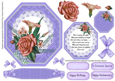 Lovelt Easel or Topper with Verse