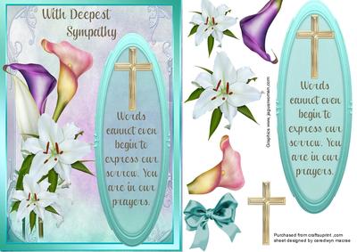 Beautiful Lillies with Sympathy