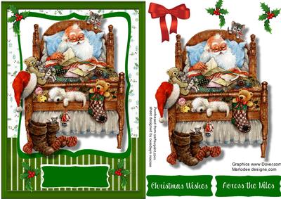 Santa's Writing the Letters 