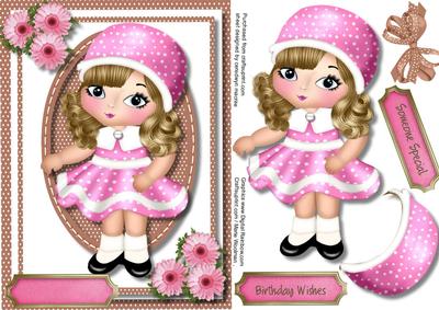 Little Porceline Doll in Pinki 