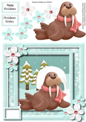 Wally Walrus Keeing Warm