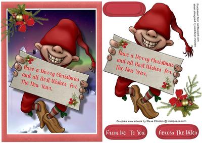 The Gnome and His Christmas Message