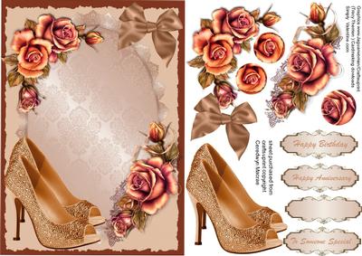 Beautiful Roses and Shoes