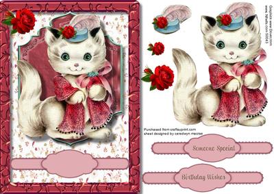 Little Miss Kitty in Her Sunday Best 