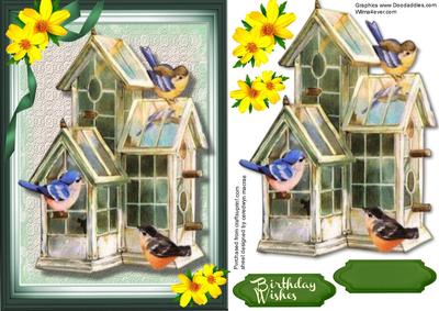 Beautiful Bird House for the Birds