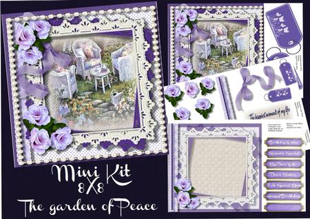 The Garden of Peace , 8x8 Mini Kit 