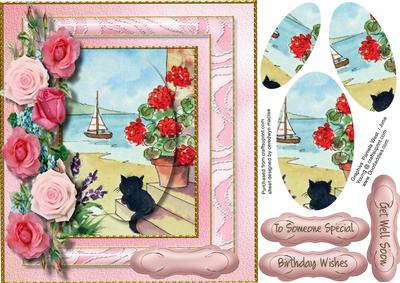 The Peaceful Harbour Scene 