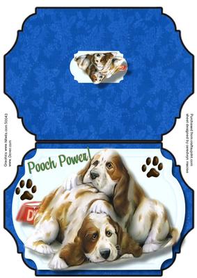 Print, Cut ,and Fold, the Water Dogs