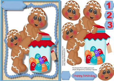 The Gingerbread Babys Are Raiding the Sweets 