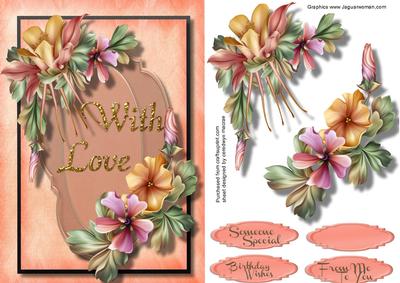 Beautiful Flowers with Love 