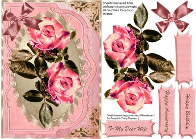 Victorian Pink Roses
