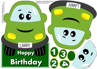 Over the Edge , Larry the Birthday Car 