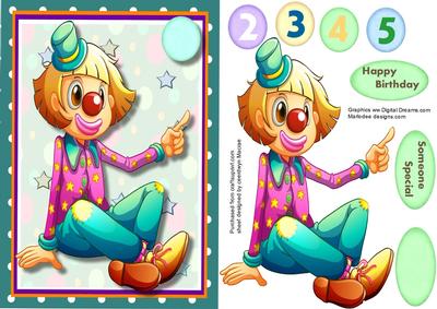 Lovely Clown Among the Stars.