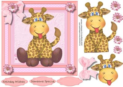 Beautiful Gerry the Baby Giraffe 