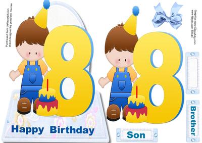 Happy Birthday Boy 8 Yeasr Old 