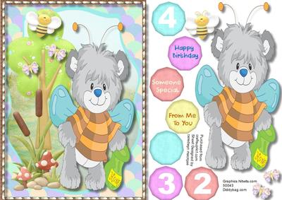 Honey Bee with the Honey Poy