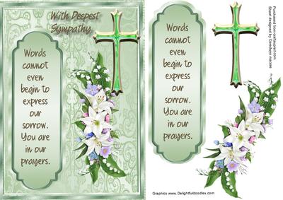 Sympathy You Are in Our Thoughts.