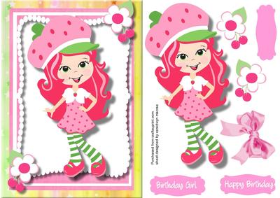 Lovely Little Strawberry Girl 