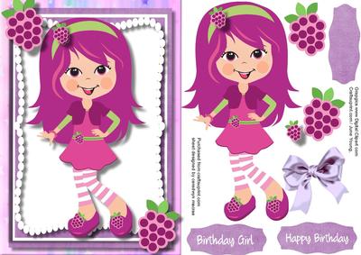 Lovely Little Blackberry Girl, L 