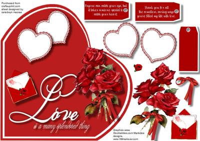 Beautiful Heart Valentine , Love is a Many Splenored Thing