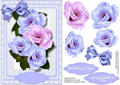 Beautiful Blossom and Lace in a Kadaire Frame 